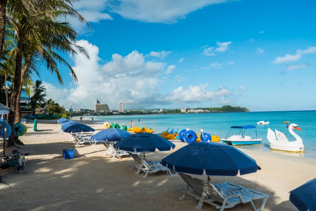 グアムでパラセーリング タモンビーチの楽しいアクティビティも紹介 Enjoy Guam